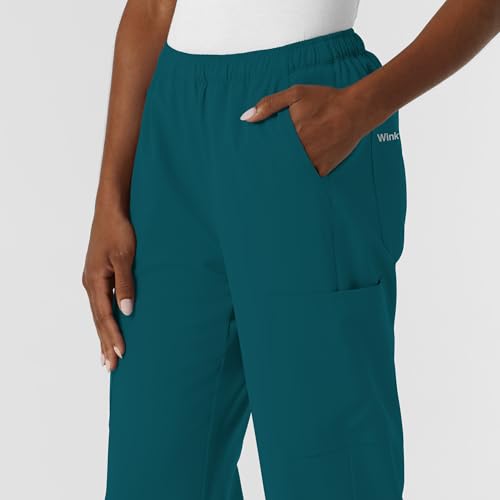 Image of Wink NURTUR Women's Straight Leg Cargo Scrub Pant