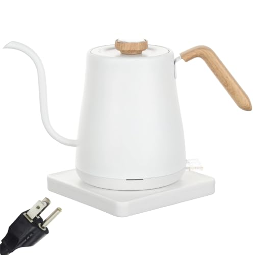 Tetera eléctrica cuello de cisne 800 ml, control temperatura miniatura 1