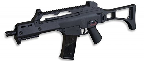 Golden Ball Replica Fusil HK G36C Arma ELECTRICA Serie Alta Potencia 0,50 Julios Airsoft Paintball Caza Supervivencia bushcraft Senderismo Camping Outdoor 35805 + Portabotellas de regalo