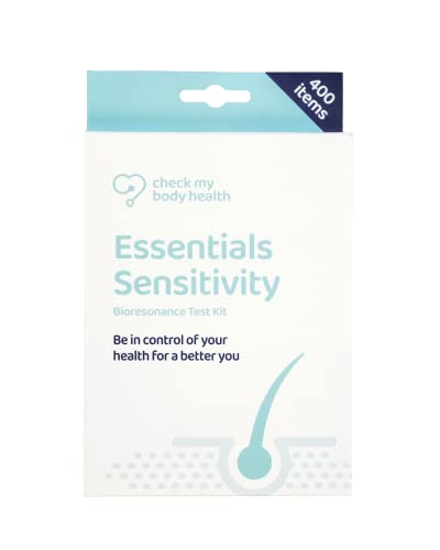 Check My Body Health Food Sensitivity Test Essentials Sensitivity Bioresonance Test Tests 400 Sensitivities Health Food Allergy Test Kit Quick and Easy to Use Includes Food Diary Home Test Kit