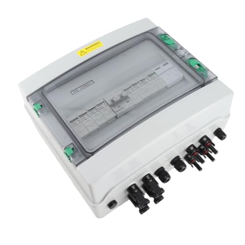 Caja combinadora de 4 cuerdas impermeable para solucionar sobretensiones en paneles solares 3