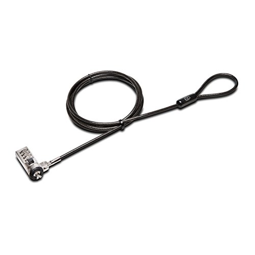 Kensington - Combination laptop lock serialized N17, 1 unit, Noir, Acier Inoxydable