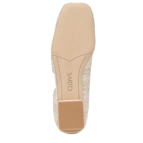 Franco Sarto Women's Tracy Square Toe Flat Ballet4