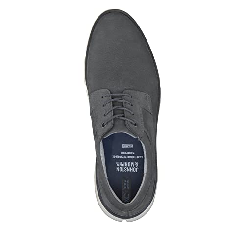 Johnston & Murphy Men’s XC4 Tanner Plain Toe Dress Casual Shoe, Dark Gray Nubuck, 9.5 M2