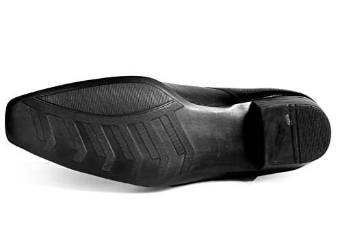 Image of BXXY Men's 2 inch Height Increasing Synthetic Material Casual Formal Derby Shoes with Pu Sole.