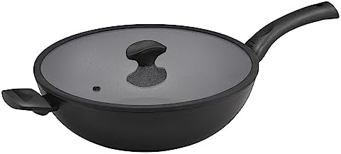 Essteele Per Salute Nonstick Induction Covered Stirfry, 32 cm Siz...