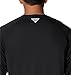Columbia Men's PFG Terminal Tackle Long Sleeve Fishing Shirt, Black/Cool Grey Logo, Large