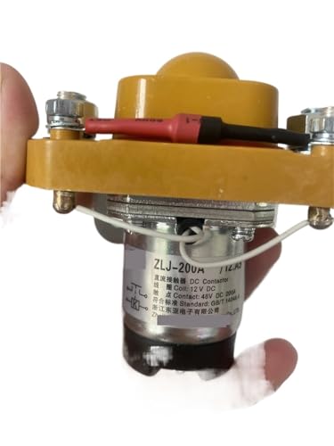 Contacteur CC ZLJ-200A 12V avec diode de protection pour circuits électriques