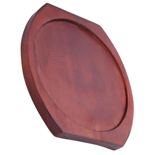 ELAYARD Salvamanteles Redondo de Madera Maciza Gruesa 248 CM Soporte Multifuncional Resistente al Calor para Cacerolas y Ollas Tapete Aislante Térmico para Cocina Doméstica