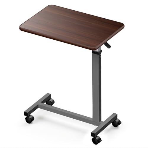 WOTURE Pneumatic Overbed Bedside Table