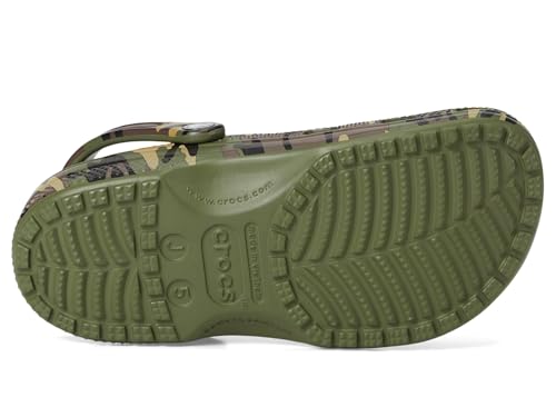 Crocs Classic Sabots Enfants Army / - vue 10