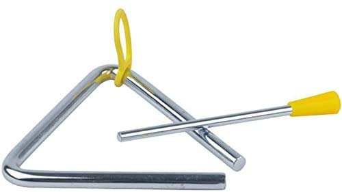 Musical Triangle & Beater Percussion Metal Instrument Musical School Toy
