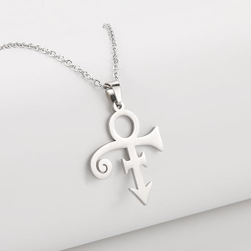 VASSAGO Memorial Princes Love Symbol Necklaces The Minimalism Artist Singer Necklace for Women Men Music Christmas Birthday Gifts3