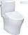 TOTO WASHLET+ Aquia IV Cube Two-Piece Elongated Dual Flush 1.28 and 0.9 GPF Toilet with S7A Contemporary Bidet Seat, Cotton White - MW4364736CEMFGN#01