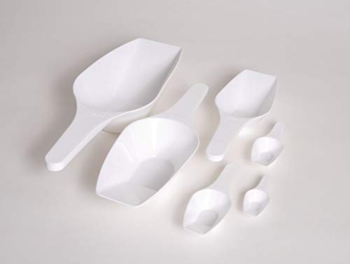 Scoops, measuring, PP, 5 mL capacity, 82mm length