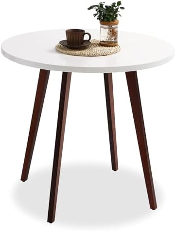 Burbell 31.5 Inch Round Dining Table wit… Burbell 31.5 Inch Round Dining Table wit…