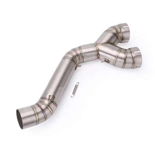 Tuyau d'échappement moto BMW S1000RR augmentant le flux des gaz avec connexion intermédiaire