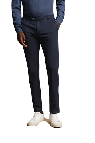 Pantalons homme bugatti bleu marine pour le bureau et le quotidien