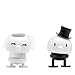 Produktbild Hoptimist Brautpaar Figuren, Schöne Hochzeits & Glücksbringer Deko für Draußen und Drinnen, Tischdeko Hochzeit Deko, Höhe Braut 7,2 cm, Höhe Bräutigam 8,4 cm