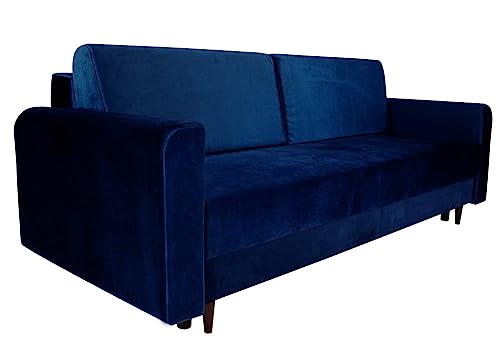 Schlafsofa mit Bettkasten 191x61 cm (Liegefläche 195 x 145 cm) – mit...