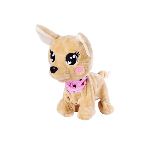 Simba 105893500 - Chichi Love Baby Boo, DEUTSCHE Version, Reagiert Auf 12 Sprachbefehle, Mit Über 60 Verschiedenen Sounds, 30cm, Chihuahua Plüsch Hund, Interaktives Haustier, Ab 3 Jahren
