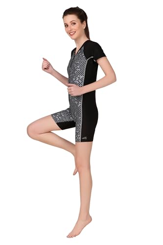 Image of Vector X OWSS-349 Women's Swimming Costume for Multipurpose Wear for Swimming I Diving I Cycling I Aerobics