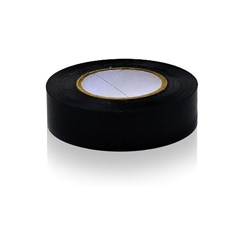 The Home Fusion Company 1 Roll 19mm x 20m Black PVC Sports Tape Football Hockey Rugby Cover
