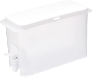 Cabilock Recipiente de detergente para roupas Dispensador de pó Refrigeradores de bebidas em pó Detergente para roupas Dispensador de Detergente Recarregável Garrafa de Detergente para Lavandaria Dispensador de Bebidas Líquido Branco