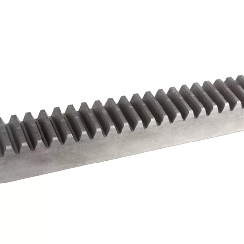 GuidNaurys 1 unidad de cremallera de acero al carbono, 1 módulo de piñón lineal de dientes rectos, 10 mm, 12 mm y 15 mm de ancho, transmisión de engranajes rectos. Transmisión(12x12x500mm)