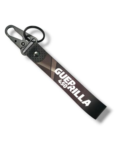 Image of Guerrilla 450 Keychain 25mm Hook Type Bike Keychain Black for Bikes
