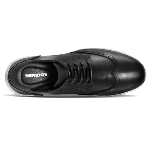 Men's Dress Sneakers Lightweight Casual Business Wingtip Oxford Shoes3