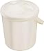 Rotho Babydesign Cubo para Pañales, 10 l, A partir de 0 Meses, Bella Bambina, PearlBlanco Cream, 200210100