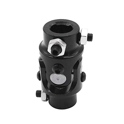 Yorten 3/4-36 Spline X 3/4 polegadas DD PRETO Eixo de direção U Acoplador de junta Mustang II Power