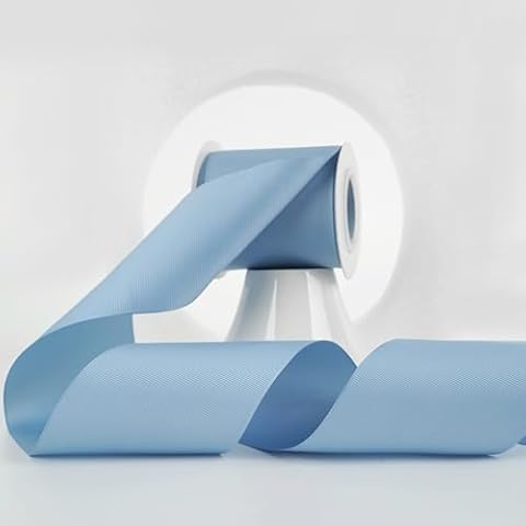MEEDEE Dusty Blue Grosgrain Ribbon 3 Inch 10 Yards Cover