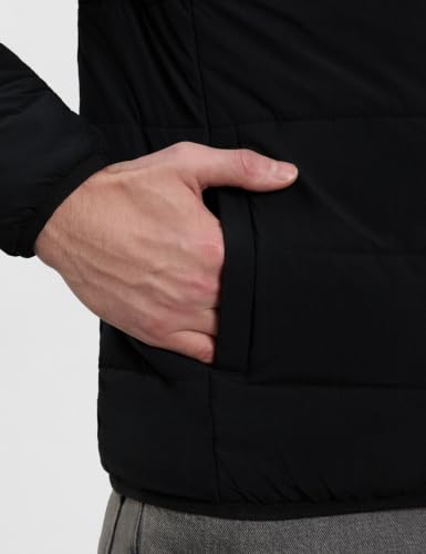 Image of Symbol Premium Men's Travel Quilted Bomber Jacket | Water-Repellent |Smart Storage Utility Pocket | Raglan Sleeve | Regular Fit | Available in Plus Sizes
