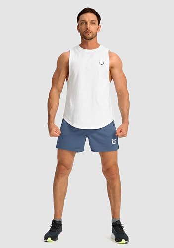Image of G Gradual Men's Gym Workout Shorts Zipper Pockets 5 inch / 7 inch Quick Dry Breathable Runing Athletic Short for Men