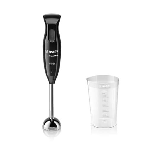 Bosch CleverMixx MSM2610BGB Hand Blender, 600 W