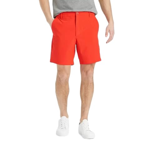 All in Motion Men's Hybrid Shorts 7" - (as1, Alpha, x_l, Regular, Regular, Orange)