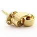Luomorgo 4 Pcs Universal Stem Casters Brass Castor Heavy Duty 360 Degree Rotation Swivel Wheels Hardware Movable for Furniture Trunk Box Sofa Trolley Chairs Cabinet Bed