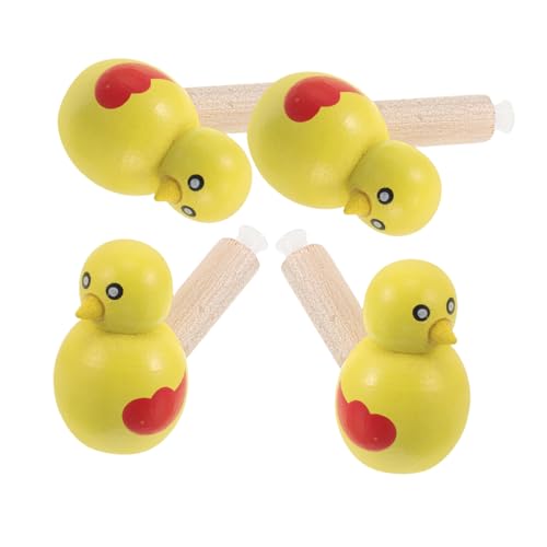 DRESSOOS Silbatos Con Forma De Pájaro (4 Unidades): Silbatos De Juguete, Instrumento Musical, Generador De Ruido De Pájaro, Ideal De Fiesta O Para Actividades Al