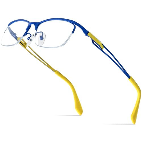 Image of FONEX Pure Titanium Glasses Frame Men Square Eyeglasses Optical Eyewear F85775