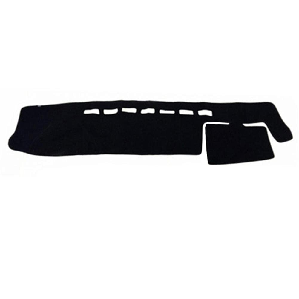 Alfombrilla De Tablero (Dash Mat) Negra Para Toyota Hiace 1983-1989 - Cubierta Protectora