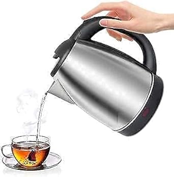 KBZONE Scarlet Electric Kettle 2 Litre Design for Hot Water, Tea, Coffee, Milk, Rice and Other Multipurpose Accessories Cooking Foods Kettle (Multi-Color)