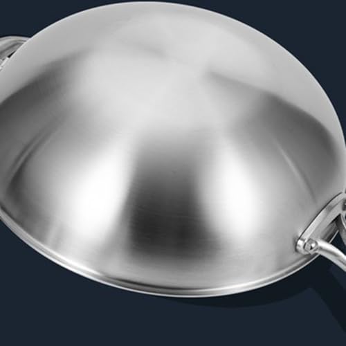 Wok de Acero Inoxidable 28 cm con Tapa miniatura 4