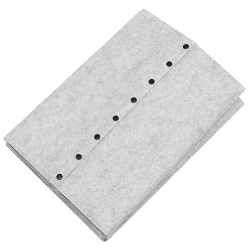 BESPORTBLE Cesta de Lavandería Grande de Fieltro Gris Claro Cesto para Ropa Sucia Plegable y Bolsa de Almacenamiento Multiusos para Dormitorio y Sala de Estar