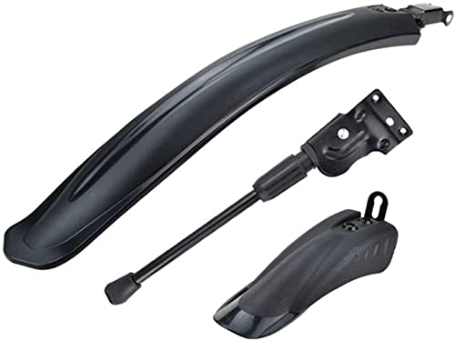 Garde-boue de vélo avant et arrière noir pour VAE et vélo électrique
