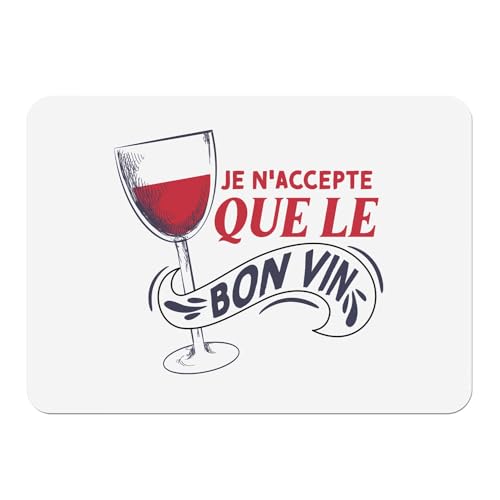 Lot de 4 napperons souples anti-tache grand format pour table