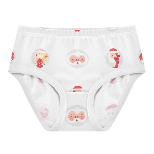 GuoChe Santa Claus 1-piecing Hip Design Panties Comfort Underwear for Kids in Sizes 2T,3T, 4T, 5T, 6Y and 8Y