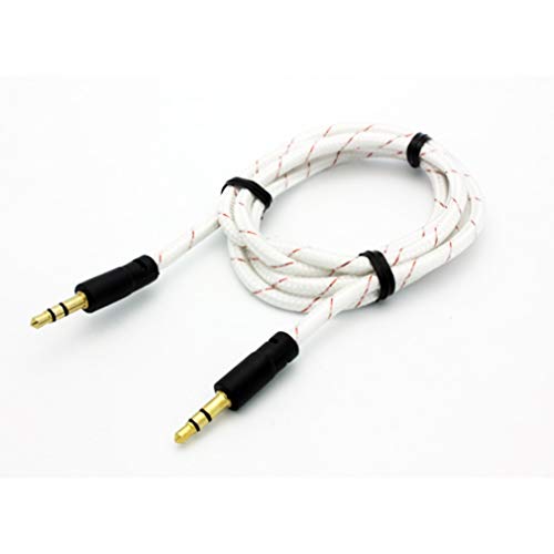 Cable auxiliar de audio 3.5mm compatible con Amazon Fire miniatura 2
