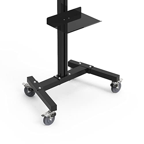 Soporte móvil para TV de 40 a 60 pulgadas con estante ajustable miniatura 6